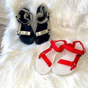 Two pair of Teva’s! Women’s size 6.